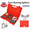 12pcs Fly Wheel Separator Workshop Bearing Splitter Gear Puller Tool Kit