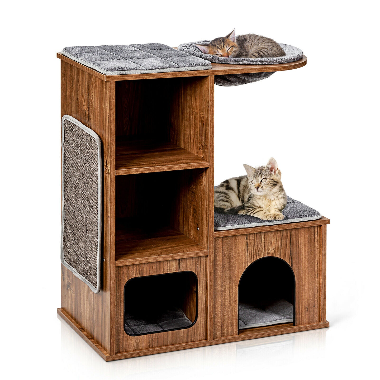 Multi level cat store house