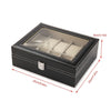 10 Grid Solts Watch Storage Box Display Case Holder Jewelry Collection Organizer