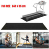 96" Length Large Treadmill Mat Fitness Gym Rowing Machine Ground Protect Mat