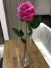 Best Artificial 45cm Single Rose Silk Flower Stem Wedding Home Arrangement New
