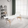 Mondeer 2/3 Folding Portable Lightweight Massage Table Salon Beauty Tattoo Couch