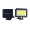 100 LED Garden Wall Lights Solar Powered PIR Motion Sensor Outdoor Flood Lamp
