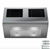 Solar Powered LED Door Fence Wall Lights Outdoor Garden waterproof Lighting UK