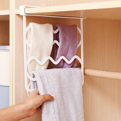 4x/pack Closet Shelf Dividers Wardrobe Partition Shelves Divider Clothes Shel~lw