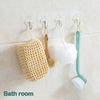12x Strong Sticky Wall Hooks Anti-skid Hooks Traceless Transparent Living Room