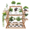 Gigantic Plant Stand Stepped Upright Home Garden Book Flower Shelves Robust Plan