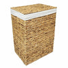 Natural Rattan Laundry or Hamper Storage Basket Linen Bathroom Shelf Basket