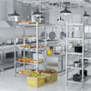 Stainless Steel Kitchen Shelf 90/150/180cm Commercial Shelving Unit Storage Rack