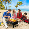 Portable BBQ Barbecue Grill Fire Pit Camping Charcoal Patio Party Garden Outdoor