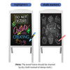 Large Vintage Wooden A Board Sign Chalkboard Restaurants Shop Message Board