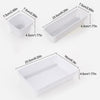 8Pcs/Set Drawer Draw Insert Organisers Storage Solution Tidy Socks Divider Box
