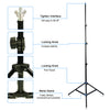 Photography Adjustable 2X3M Background Support Stand Backdrop Stand+Carry Bag UK