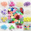 500/1000x Foam Mini Small Flowers Head Roses Wedding Home Party Decor DECORATION