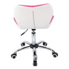 Cushioned Computer Desk Office Chair Chrome Legs Lift Swivel Adjustable Fashion