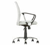 Grey Deluxe Mesh Back Height Adjustable Chair Home or Office Swivel Executive