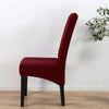 Dining Chair Covers Washable Knit Stretch Removable Chair Slipcovers High Back