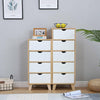 BATHROOM STORAGE CABINET BEDROOM WOODEN BESIDE TABLE CUPBOARD 4/5 DRAWERS