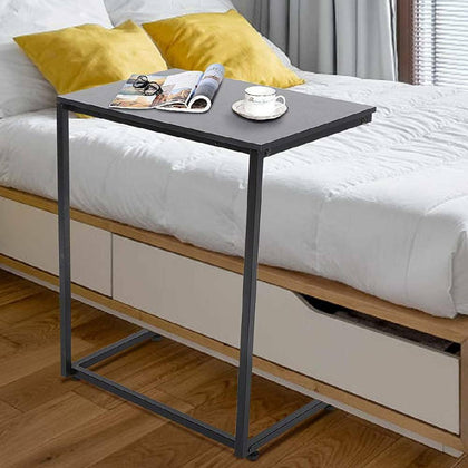 C Shaped Sofa Side End Table Coffee Table Bed Sofa Tray Home Office Study Desk