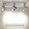 4/6 Way Adjustable LED Ceiling Lights Spotlight Fittings Kitchen GU10 Bulbs 230V