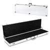 53" Long Aluminum Locking Rifle Gun Case Lock Box Shotgun Storage Box Carry Case