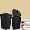 Large Corner Rattan/Wicker Laundry Basket Cloth Lining W/Lid Hamper Storage Bin