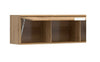 Modern Wall Cabinet Unit Storage Bedroom Living Room Oak effect finish 135 Zele