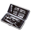 Men Women Manicure Pedicure Set Finger Toe Nail Clippers Scissors Grooming Kit