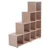 Wooden 10 Cube Bookcase Shelving Unit Display Storage Wooden Shelf Home Office