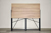 Folding Computer Desk Wooden Foldable Study Table Laptop Home Office PC
