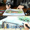 80 Colour Markers Set Dual Tip Twin Marker Pen Set Sketch Graffiti Drawing Gift