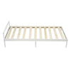 Solid Pine Single Bed 3FT Wooden Frame White Fits 190 x 90cm Mattress