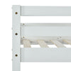 3FT Bunk Beds Kids Toddlers High Sleeper Wooden Bed Frame White Solid Pine Wood