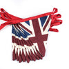 100% Cotton Double Sided Vintage Style Union Jack Festival Bunting - 5 Meters ap