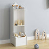 Kids Novelty Animal Bookcase Storage Unit Toy Box Cabinet Shelving Unit White