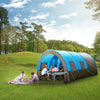 Portable Large 8-10 Man Camping Tent Family Group Outdoor Hiking Travel Room UK