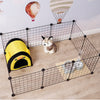 10/12/36 Panel Pet Fence Playpen Puppy Dog Small Animals Enclosure Cage Indoor