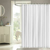 Plain Grey Shower Curtain With Free Hooks New Waterproof Fabric Bathroom Curtain
