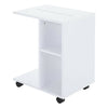 Printer Stand Rolling Cart Desk Side Wheels CPU Stand Drawer 2Tier Shelf Storage