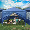 3x3m Party Tent Marquee Gazebo Garden Patio Wedding Canopy Waterproof Heavy Duty