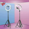 10" LED Ring Light With 1.3M Stand for Tiktok Youtube Makeup Video Phone Selfie