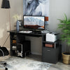 Wood Computer Desk Laptop Workstation Office Home Drawer Shelf