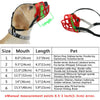 Adjustable Padded Dog Muzzle For Training Adjustable Various Sizes Stops Biting