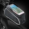 Waterproof MTB Mountain Bike Frame Front Cycling Bag Bicycle Phone Holder 6INCH