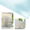 4mm Polycarbonate Panel Greenhouse Sheet Walk In Garden Greenhouses Cover Clear