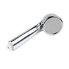 Chrome jet Water Shower Head Super Low Pressure Boosting Bath Saving Pinhole Abs