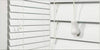 Fauxwood Faux Wood Wooden String Venetian Blinds 50MM Slats Smooth Grey White
