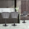 1/2/4/6x Bar Stools Gas Lift Swivel Stool Vilvet Breakfast Kitchen Cafe Chairs