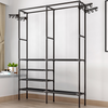 Extra Large Strong Clothes Rail Rack Hanging Garment Display Stand Shop Storage