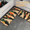 2PCS Kitchen Floor Carpet Area Rug Non-Slip Bathroom Absorbent Door Pad